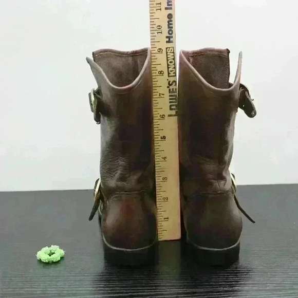 UGG Australia Frances Women’s Brown Leather Boots - Picture 7 of 11